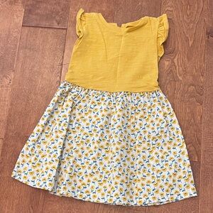 Toddler Girls Carters Flutter Sleeve Floral Skirt Dress - 3T - Bows on Back